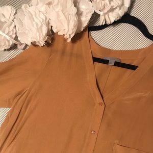 COS Silk Tunic Blouse